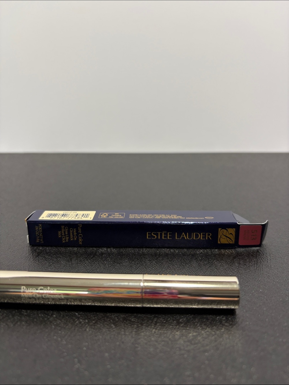 Estee Lauder Pure Color melt on glosstick 513 melted mauve new